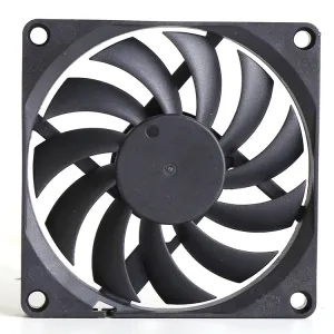 80x80x10mm Slim Brushless DC Cooling Fan 12V Silent Fan