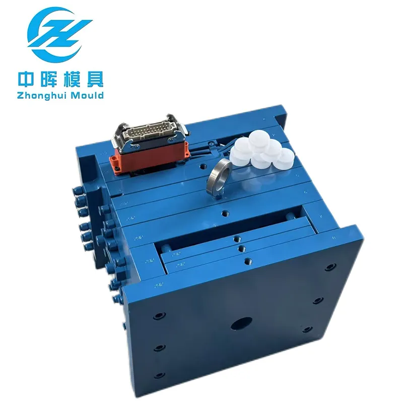 Innovative Multi-Cavity Plastic Mould with Hot/Cold Runner DME Standard for Streamlined Silicone Sealant Injection Manufacturing