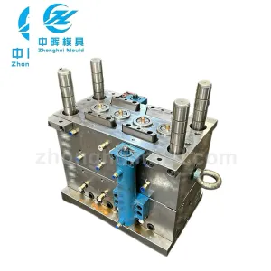High-Performance 4 Cavity Silicone Sealant Injection Mold with Hot/Cpld Runner for Glass Bottle Production Zhonghui Brand