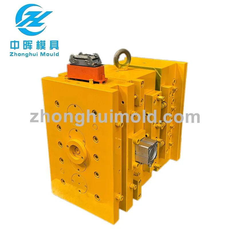 Industrial 4 Cavity Glass Glue Cartridge Tooling, Plastic Sealant Tube Injection Mould For Construction Sealant