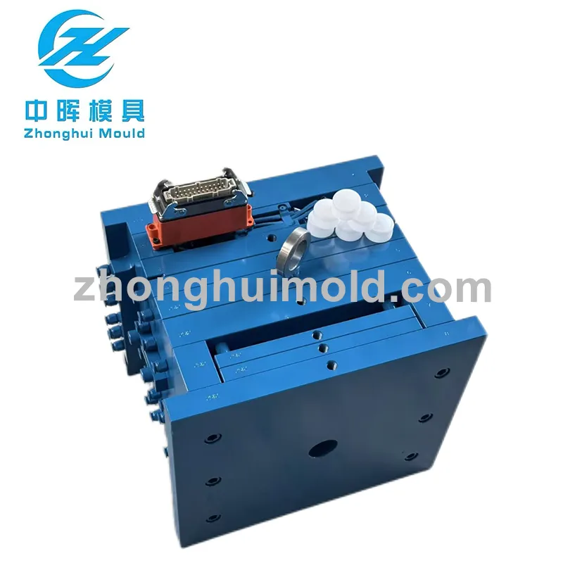 Efficient 16 Cavity Big Bottom Bottle Cap Mould, Minimized Warpage Plastic Cap Injection Mould for Packaging Use