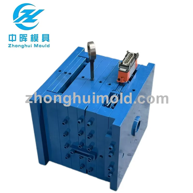 Industrial 16 Cavity Sealant Cartridge Bottom Plug Tooling, Plastic Back Cap Injection Mould For Glue Tube