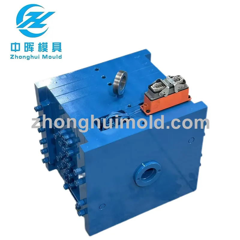 16 Cavity Big Bottom Cap Injection Mould, High Precision Multi Cavity Plastic Cap Tooling with Polished Cavity Surface