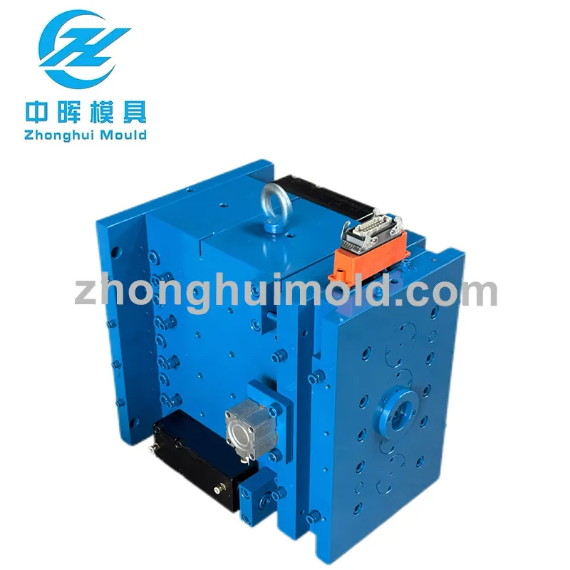 High Precision 4 Cavity Caulk Cartridge Injection Mould, Plastic Sealant Tube Tooling For Adhesive Bottle Production
