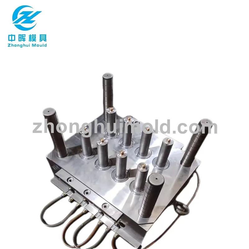 8 Cavity Custom Plastic Glass Glue Cartridge Mould, Silicone Sealant Tube Injection Mould for Sealant Industry