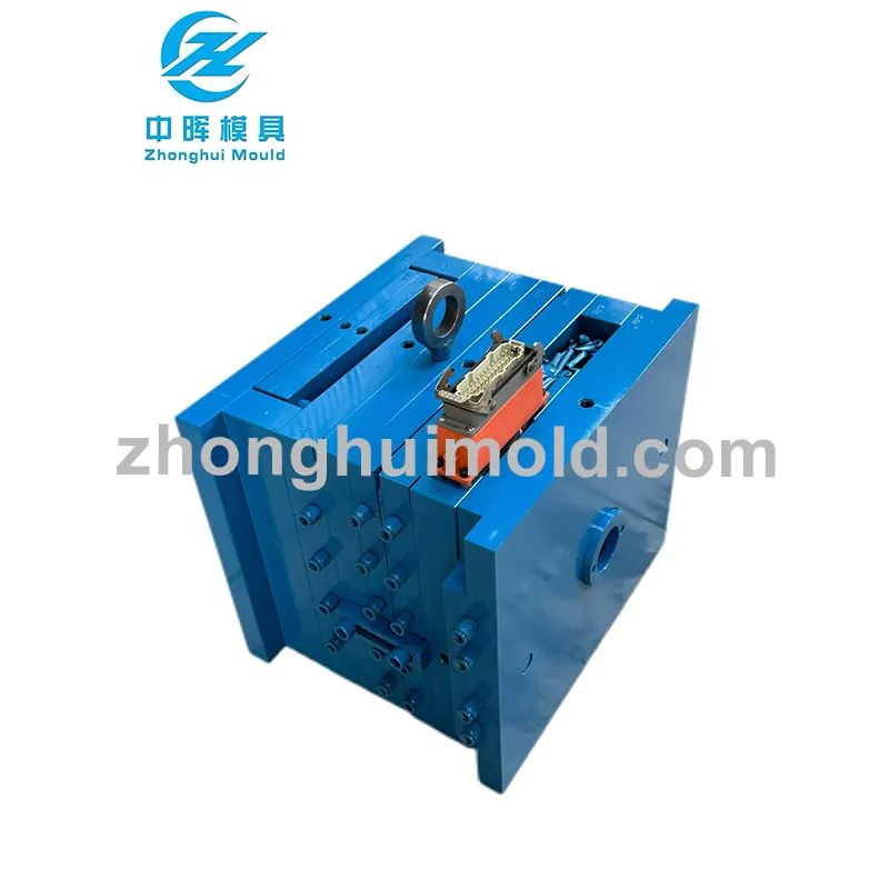 Multi Impression 16 Cavity Big Bottom Cap Injection Mould, Advanced Cooling System Large Base Cap Mould