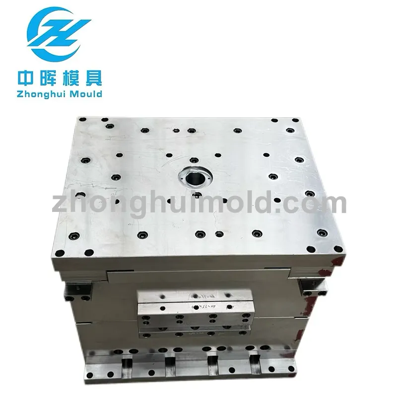 8 Cavity Injection Mould for Silicone Sealant Cartridge Tube, Precision Machined Glass Glue Bottle Mould