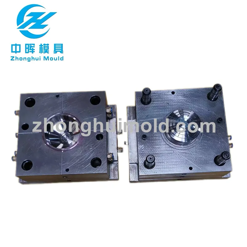 1 Cavity Big Bottom Cap Injection Mold, High Polished Surface For Plastic Cap Molding