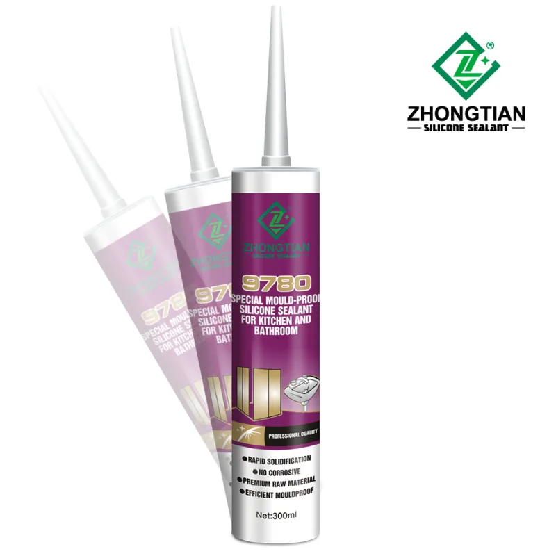 Mastic Silicone Anti-moisissure et transparent, adh&eacute;sif pour verre liquide blanc transparent pour l'&eacute;tanch&eacute;it&eacute; des portes et fen&ecirc;tres, pour la cuisine et la salle de bains