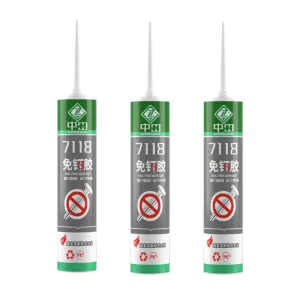 Fast-Using Strength Nail-Free Glue Cream White for Woodworking Furniture Construction in Office & Home Living Spaces