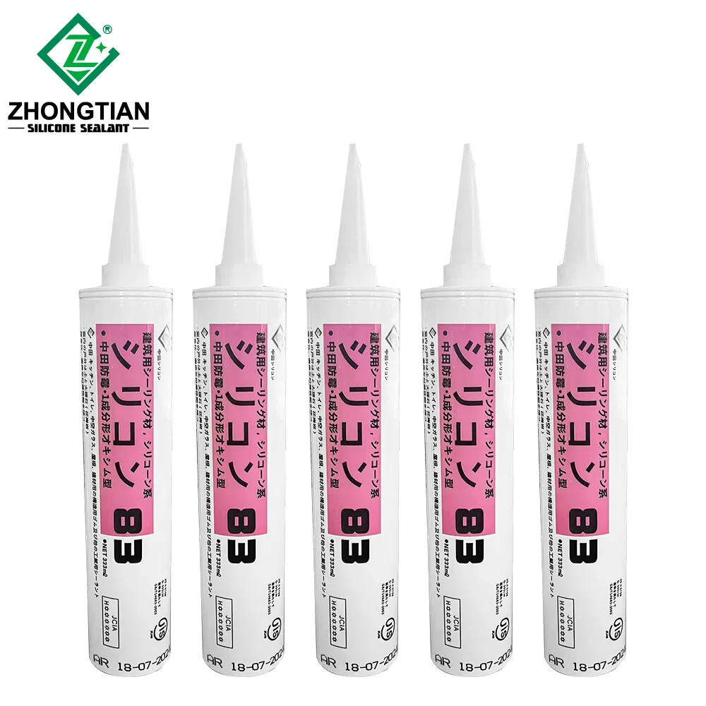 Anti-Mold Glass Adhesive Weather-Resistant Sealant Waterproof Neutral Silicone Kitchen Bathroom Resin Transparent