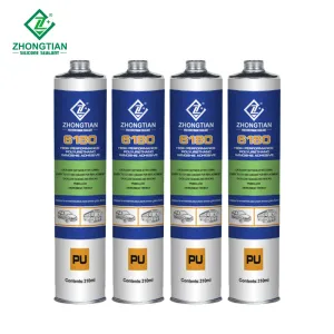 Factory Direct 300ml Polyurethane Sealant Glue Car Windshield Repair Adhesive for Auto Construction PU Leather Bonding Packing