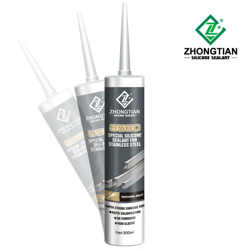 Colle blanche de Type neutre, liaison commerciale, scellage de porte fen&ecirc;tre, m&eacute;tal, emballage plastique-acier, mastic adh&eacute;sif