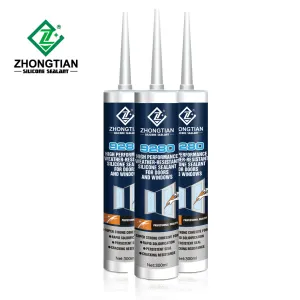 Strong Weather Silicone Sealant Waterproof White Glue Anti-Corrosion Fast Curing Crack Seal Glass Adhesive Applications