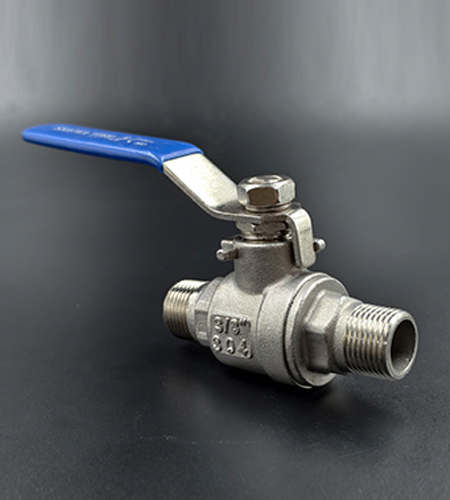 Stainless steel external thread ball valve