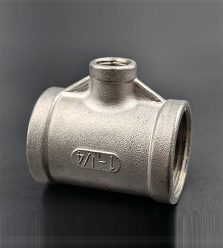 Stainless steel reducing tee joint China Manufacturers - Wenzhou ...