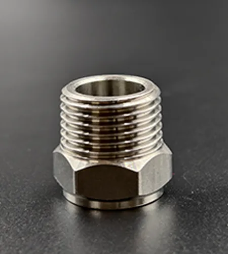Stainless steel pneumatic connectors