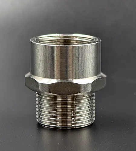 Industrial hexagonal threaded joints