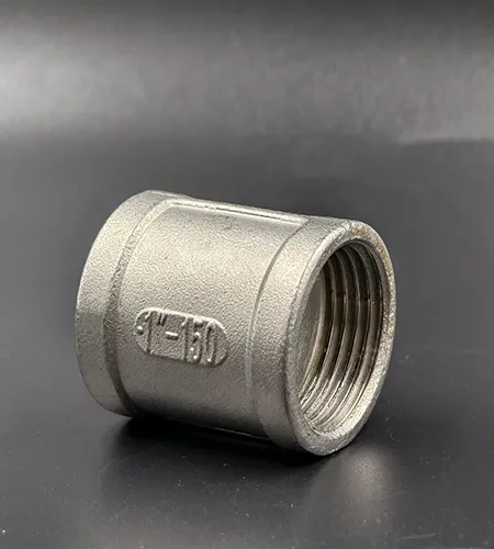 Stainless steel internal thread pipe clamp