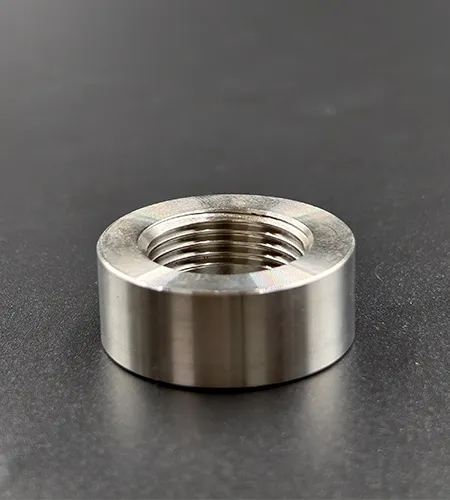 Stainless steel welding round nuts