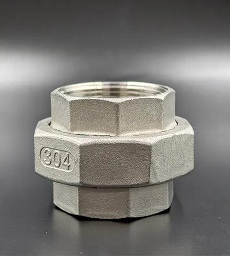 Stainless steel female thread union