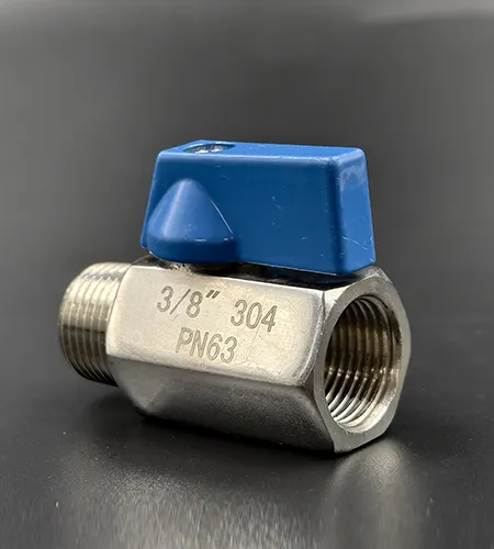 Sanitary stainless steel joint ball valve