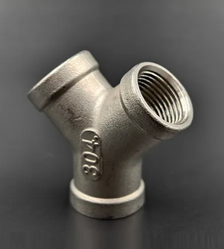 304 stainless steel Y-type internal tee