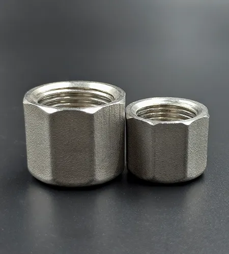 Stainless steel hexagonal internal thread connector
