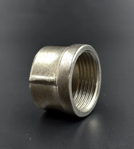 Stainless steel female thread pipe cap
