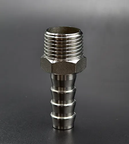  Stainless steel hexagonal male thread hose connector