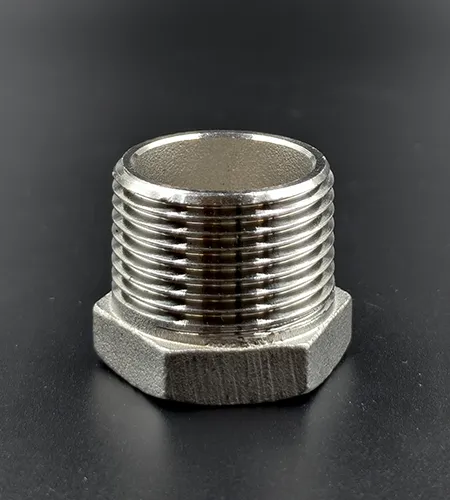 Stainless steel male threaded plug