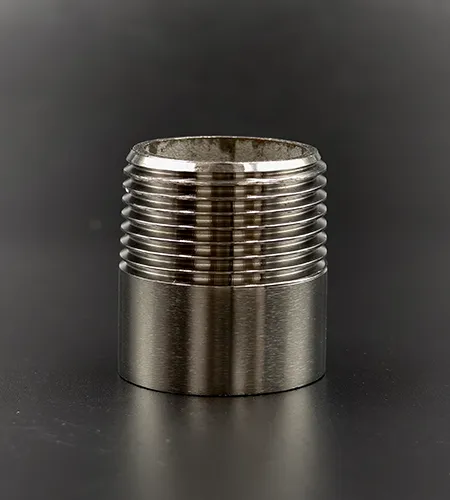  Stainless steel Single male thread pipe nipple