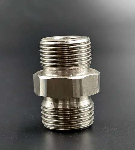 Stainless steel hexagonal internal thread connector