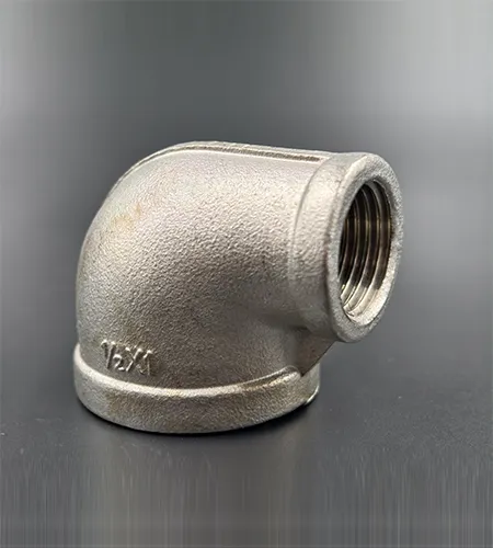 Stainless steel reducing female elbow