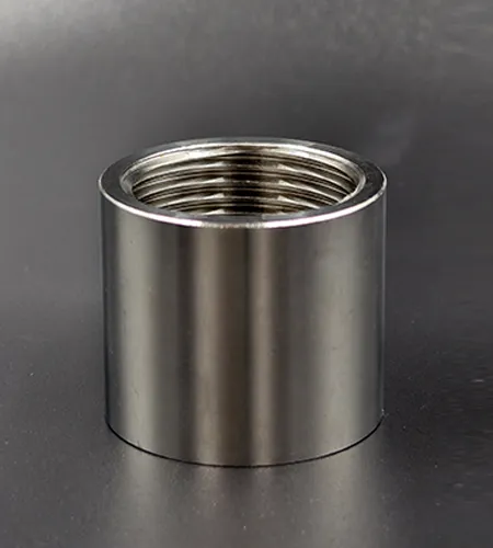 Stainless steel female threaded straight connector