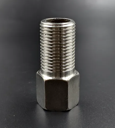 Stainless steel hexagonal inner and outer wire pipe clamp