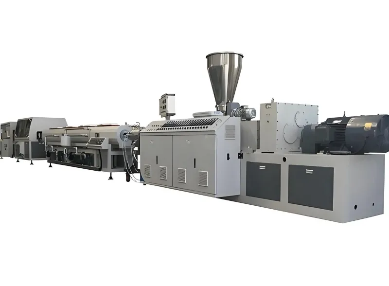 PVC-110 One-in Two-out Pipe Production Line