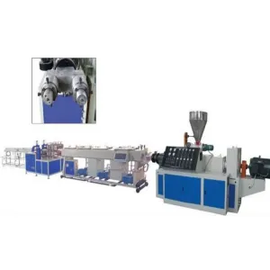 PVC (16-40) One-in Two-out Pipe Production Line