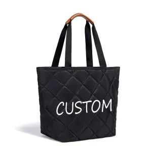 Large Reusable Grocery Lunch Tote Bag Soft Side Insulated Cooler Bag Insulated for Travel Picnics Delivery Keeps Food Hot Cold