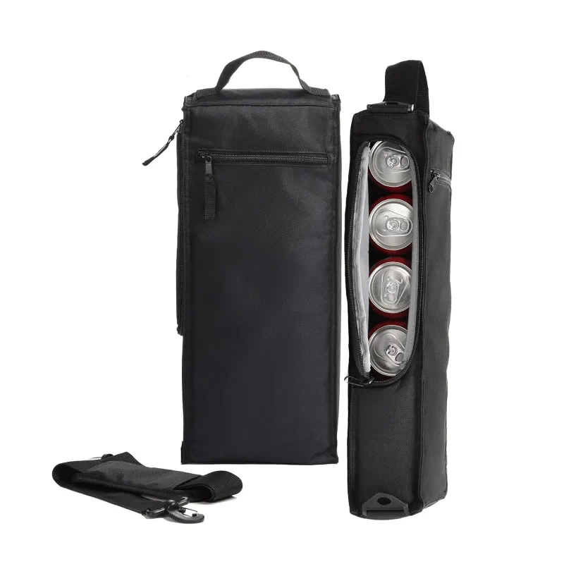 New Arrival Factory Insulated Cans Beer Lunch Bag Wholesale Adjustable Shoulder Strap Custom Outdoor Golf Cooler Bag