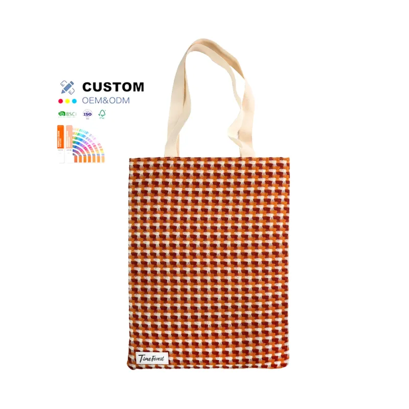 HANSUN Personalized Over Large Size Tote Canvas with Long Shoulder for Shopping Packaging Bags extra Large Cotton Tote Bag