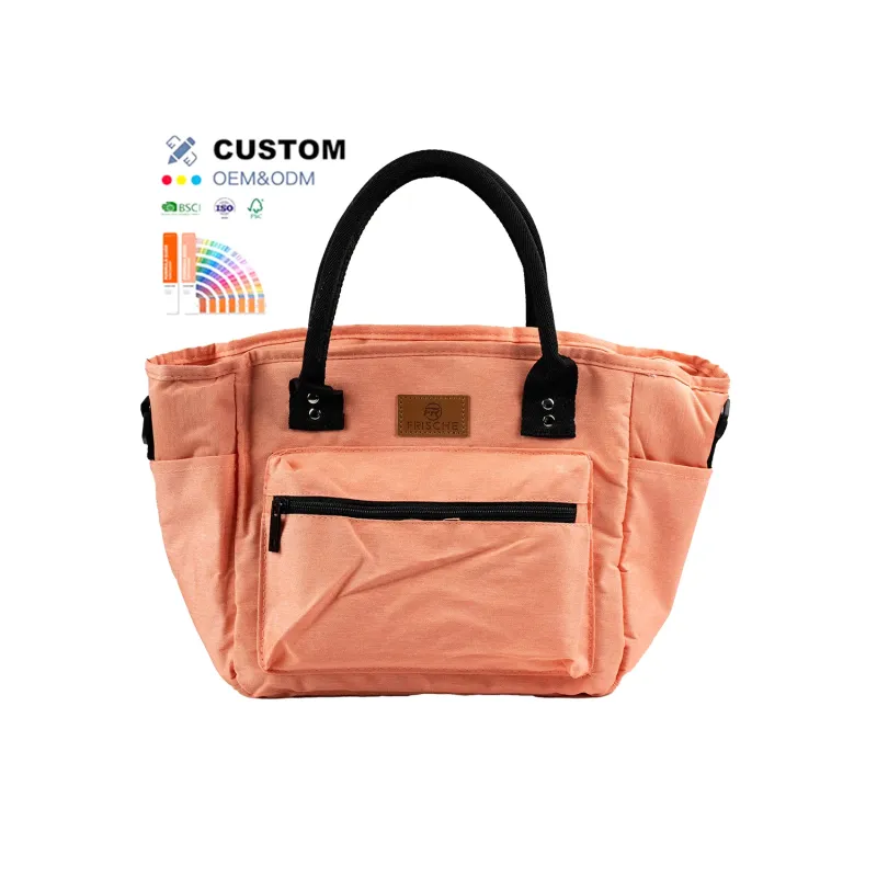 Hot Selling Lunch Tote Bag Custom Logo Waterproof Travel Climb Picnic Storage Insulated Thermal Food Breast Milk Cooler Bag