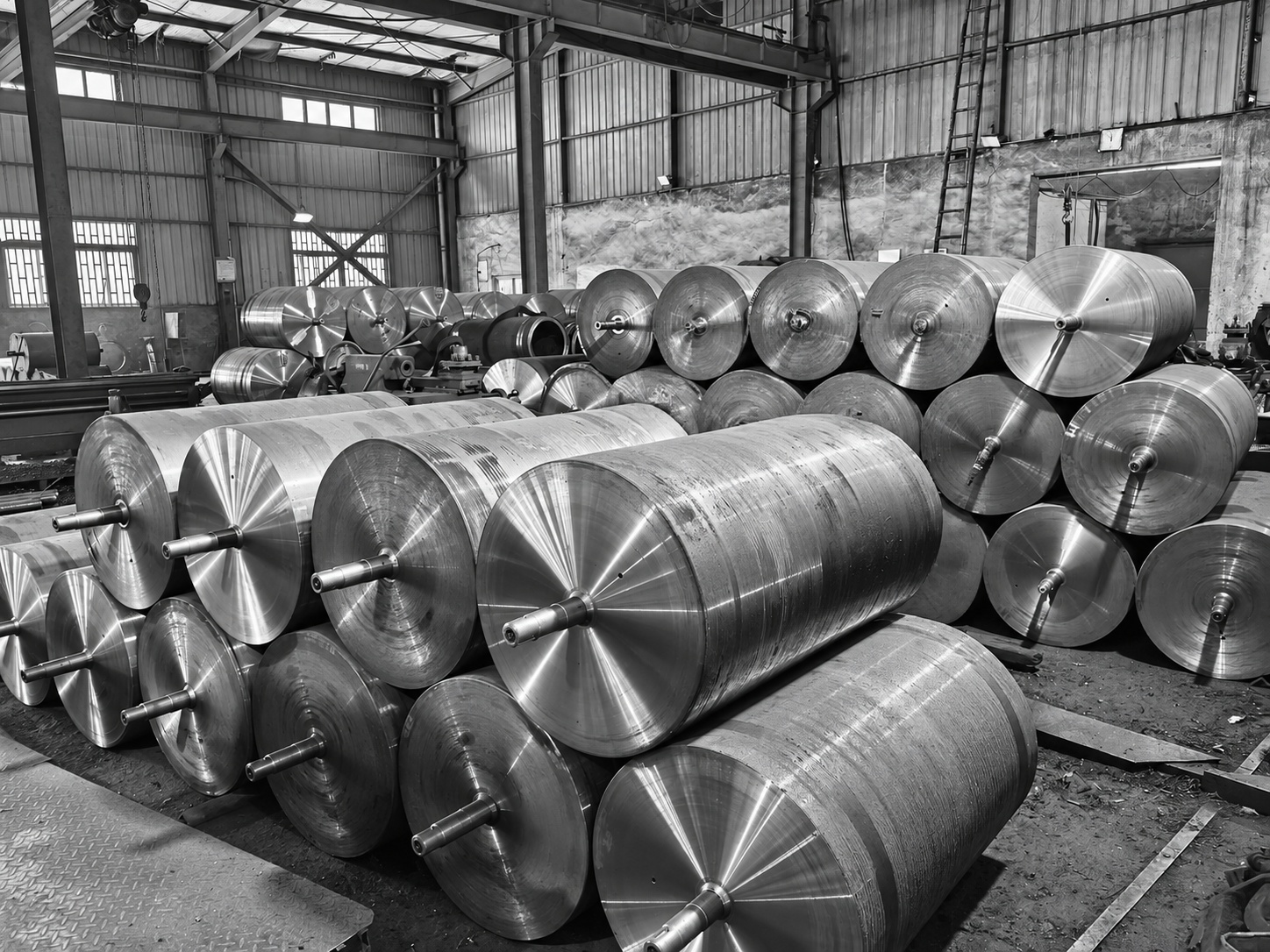 Large industrial drum examples