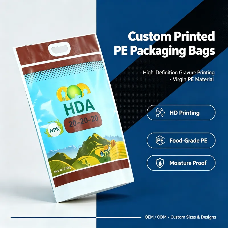 Custom Printed PE Packaging Bags