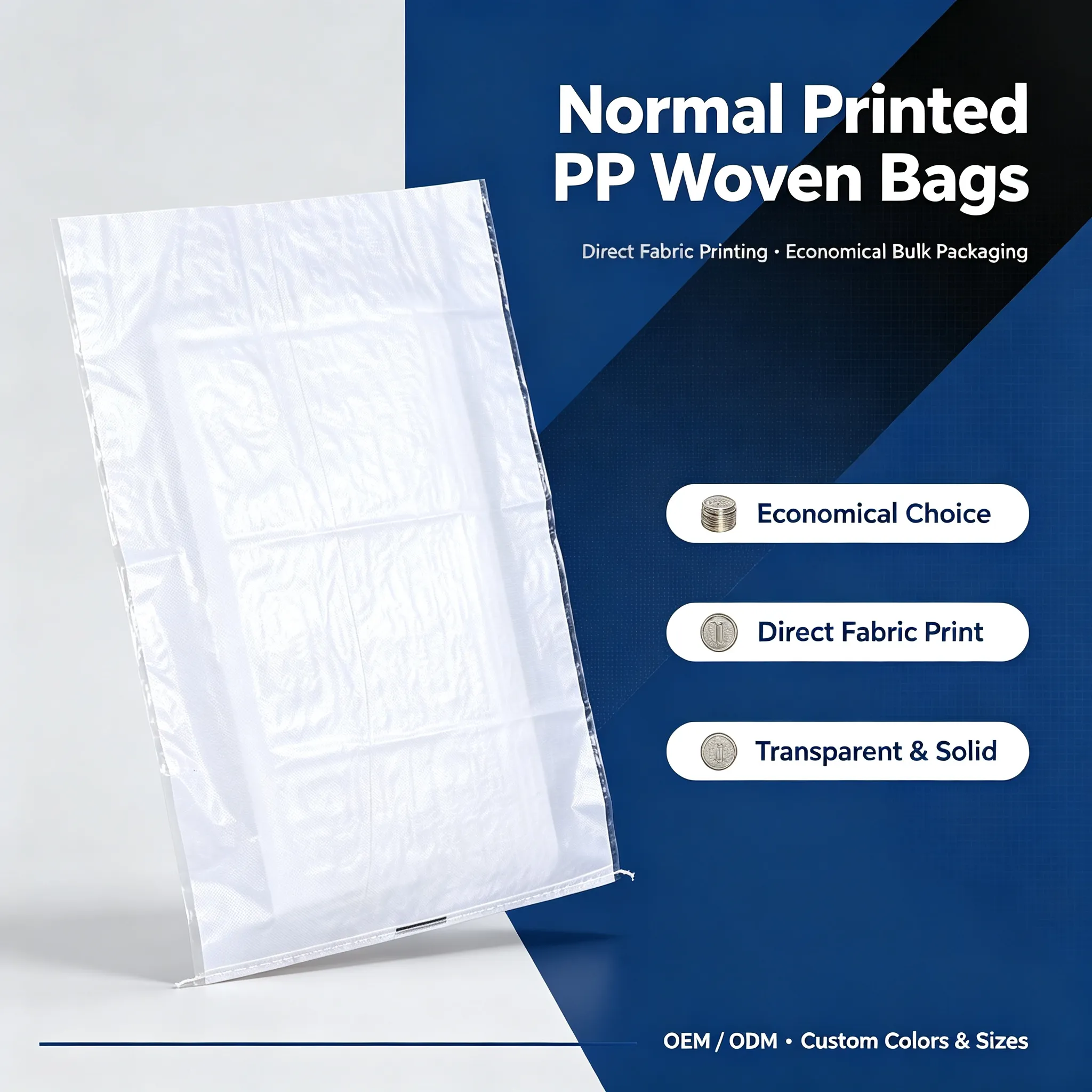 Normal Printed PP Woven Bags