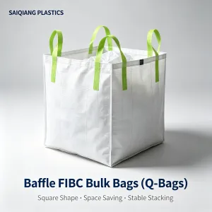 Baffle FIBC Bulk Bags (Q-Bags)