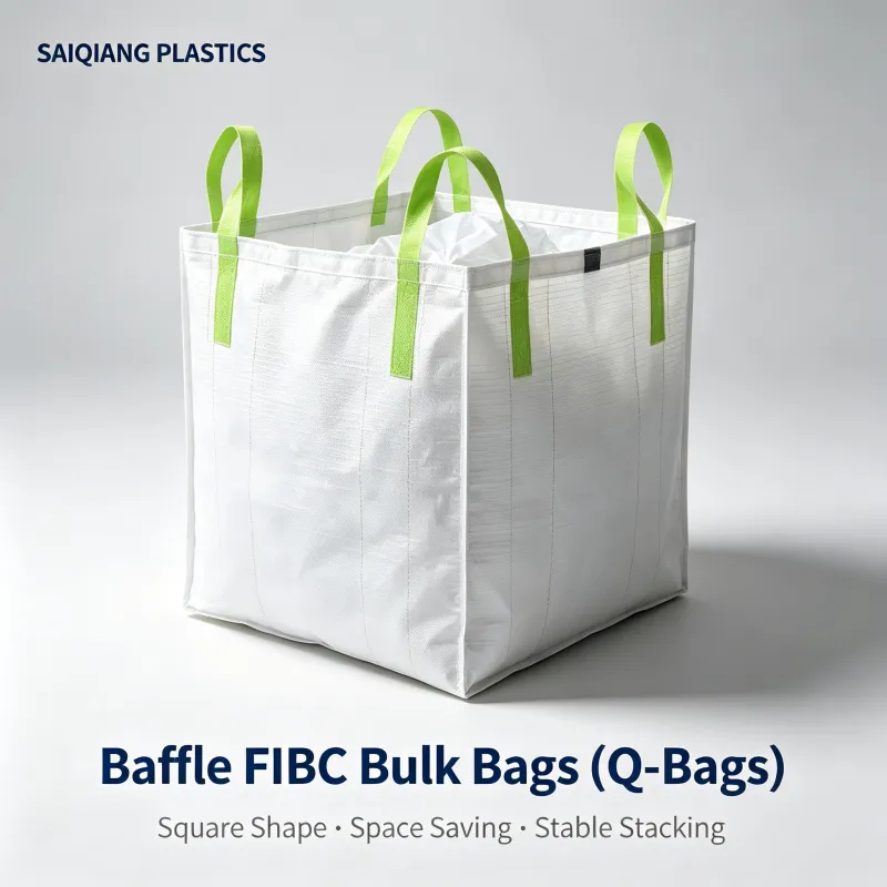 Baffle FIBC Bulk Bags (Q-Bags)