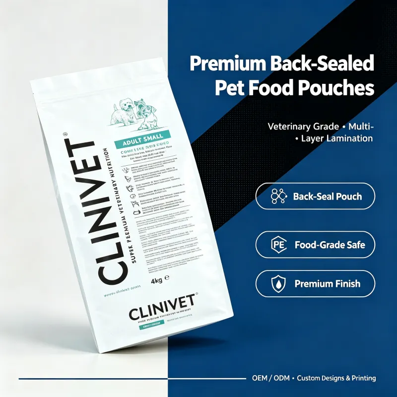 Premium dog food bag