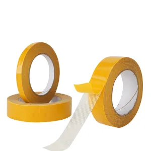 Double Sided Fiberglass Adhesive Tape for Foam Bonding