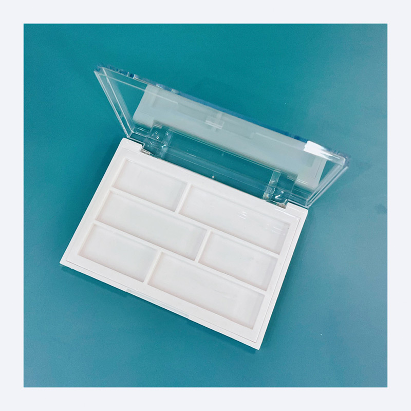 Plastic 6 Color Eye shadow box XQ861